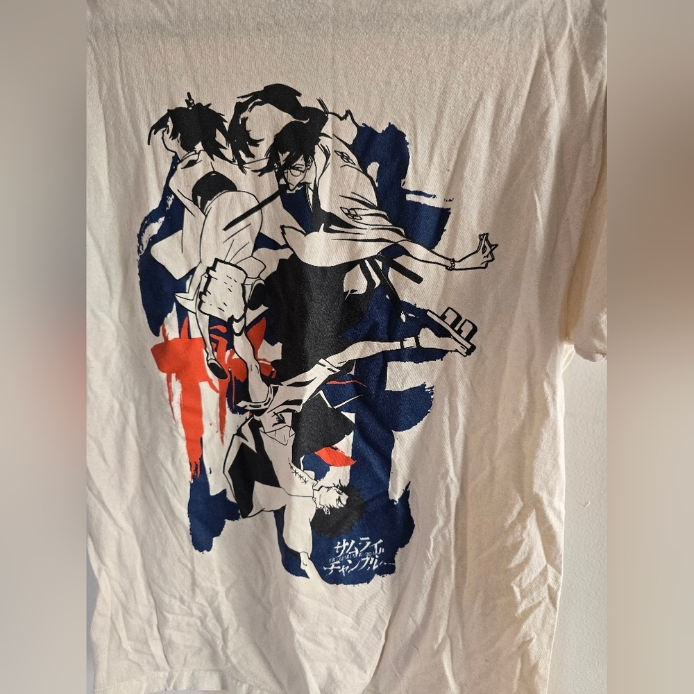 Samurai Champloo Graphic Tee 2000's - Picture 2 of 5